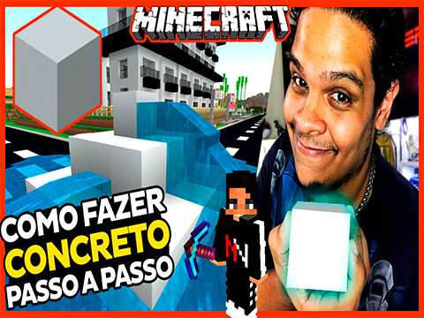 Como fazer concreto no Minecraft